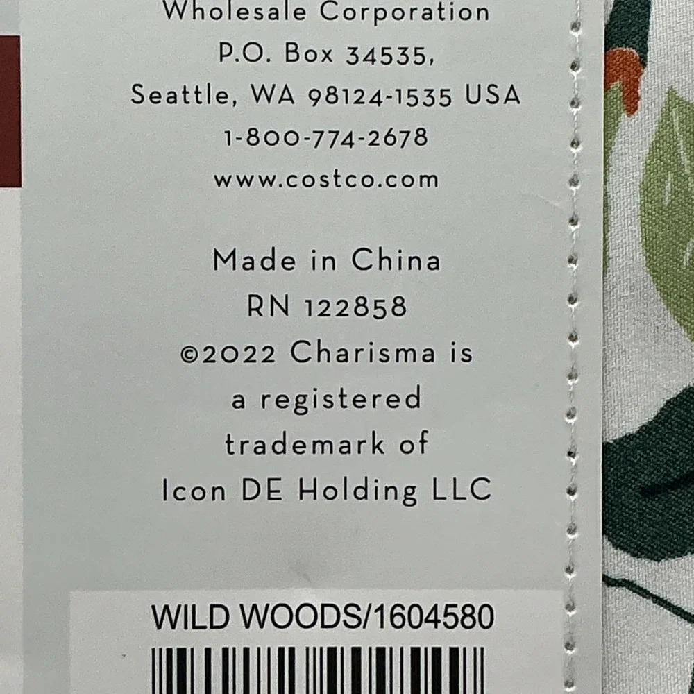 Charisma Sheet Set Twin/Twin XL Wild Woods Fox Deer Woodland Nature Bedding NEW